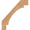 Ekena Millwork 3 1/2"W x 32"D x 36"H Merced Smooth Knee Brace, Western Red Cedar BRC04X32X36MRC00SWR - alternate 4